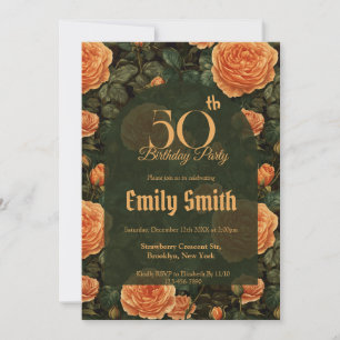 Invitation Rose Minimaliste Anniversaire De Mariée