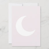 Invitation Rose Moon vers la lune (Dos)