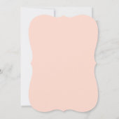 Invitation Rose n Rose Rose Rose Wreath Infant Baptême bébé f (Dos)