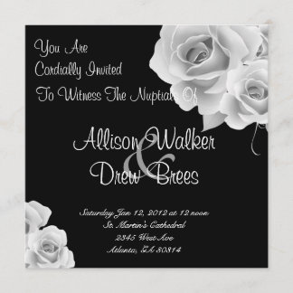 Invitation rose (Noir)