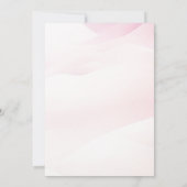 Invitation Rose ou Bleu : Baby shower d'ours en peluche pour (Dos)