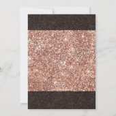 Invitation Rose Parties scintillant Gem Classe de photo de 20 (Dos)