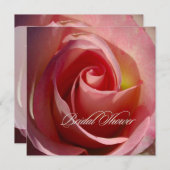 Invitation Rose PixDezines, rose (Devant / Derrière)