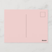 Invitation rose pour 60e anniversaire '60 ans et f (Dos)