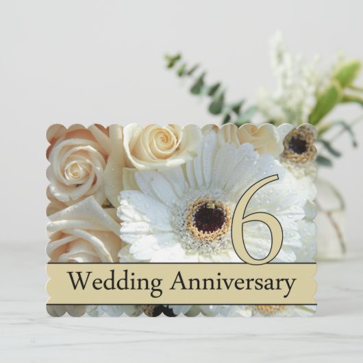 Invitation rose pour le 6ème anniversaire (Debout devant)