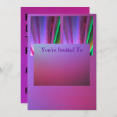 Invitation Rose pour verdir l'éclairage de LED (Devant / Derrière)