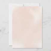 Invitation Rose Poussiéreuse Classique Rose 50ème Anniversair (Dos)