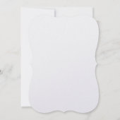 Invitation Rose romantique Aquarelle Mariage botanique (Dos)