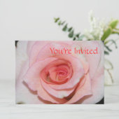 Invitation Rose Rose (Debout devant)