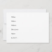 Invitation Rose Rose (Dos)