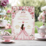 Invitation Rose Rose Gold Mis Quince 15 Anos Quinceañera<br><div class="desc">Quinceañera Rose Rose Gold Crown Invitation Mis Quince 15 Anos,  16e anniversaire, </div>