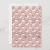 Invitation Rose Rose Gold Paris Quinceañera (Dos)