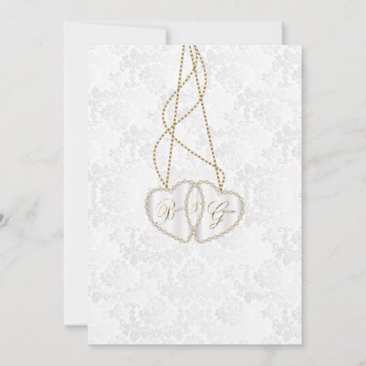 Invitation Rose rose Mariage Floral (Dos)