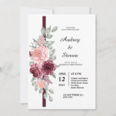 Invitation Rose rose rose (Devant)