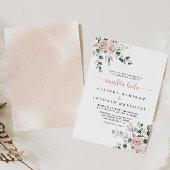 Invitation Rose rose rose classique Nuestra Boda