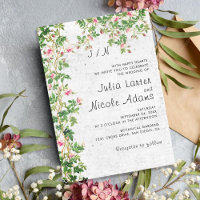 Rose rose vieux mur journal vintage photo mariage