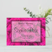 Invitation Rose Roses rose fleurs rose rose floral rose (Debout devant)