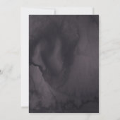 Invitation Rose rouge foncé gothique et Imaginaire miroir à l (Dos)