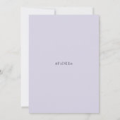 Invitation Rose Rouge Menthe Feuillage Eucalyptus Mariage (Dos)