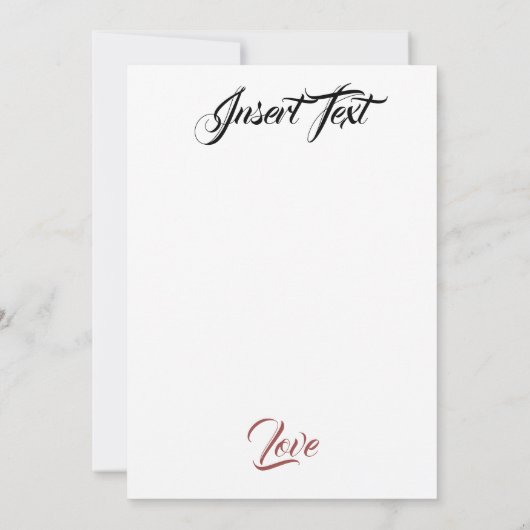 Invitation Rose Silken (Dos)