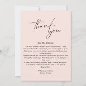 Invitation Rose Simple, Moderne Merci Professeur (Devant)