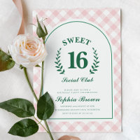Rose Social Club Sweet 16 Anniversaire
