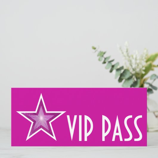 Invitation rose Star 'VIP PASS' rose long (Debout devant)