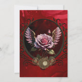 Invitation Rose Steampunk (Dos)