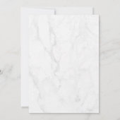 Invitation Rose Sweet 16 Seizième fête d'anniversaire (Dos)