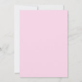 Invitation Rose Trellis Trellis Spring Garden Fête des mariée (Dos)