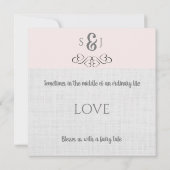 Invitation Rose vintage (Dos)