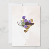 Invitation Rose violet clair Mexicana Mariachi Quinceanera (Dos)