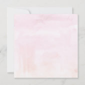 Invitation Rose violet Rose Gold Frame Christian Mariage (Dos)