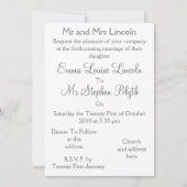 Invitation Rosebud rose (Dos)