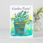 Invitation Rosemary Garden Party (Debout devant)