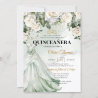 Roses blanches et roses blanches Boho Verdure et o