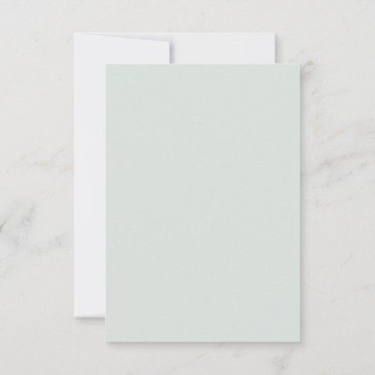 Invitation Roses blanches Eucalyptus Feuilles Anniversaire (Dos)