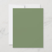 Invitation Roses blanches florales (Dos)