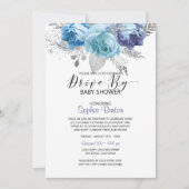 Invitation Roses bleus par (Devant)
