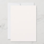 Invitation Roses d'aquarelle vintages (Dos)
