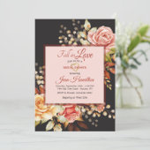 Invitation Roses d'Automne (Debout devant)