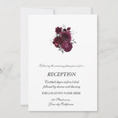Invitation Roses de Bourgogne (Devant)