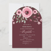 Invitation Roses de Bourgogne (Devant)