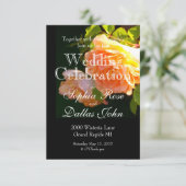 Invitation Roses de pêche par pays (Debout devant)