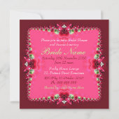 Invitation Roses + Dentelle Hot Rose Bridal Show (Dos)
