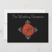 Invitation Roses désoeuvrés (La Réception De Mariage) (Dos)