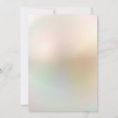 Invitation Roses Fleurs de 30e Anniversaire de Mariage Chic P (Dos)