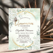 Invitation Roses Glitter Butterfly String Lights Green