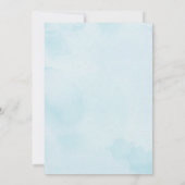 Invitation Roses Gold Soft Blue par Mail Virtual (Dos)