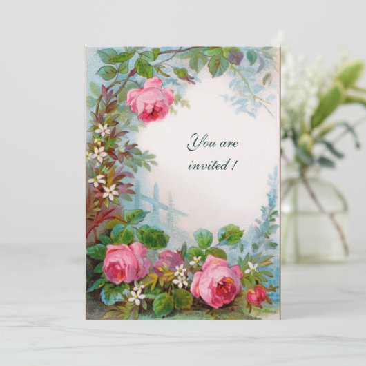 INVITATION ROSES & JASMINES (Debout devant)